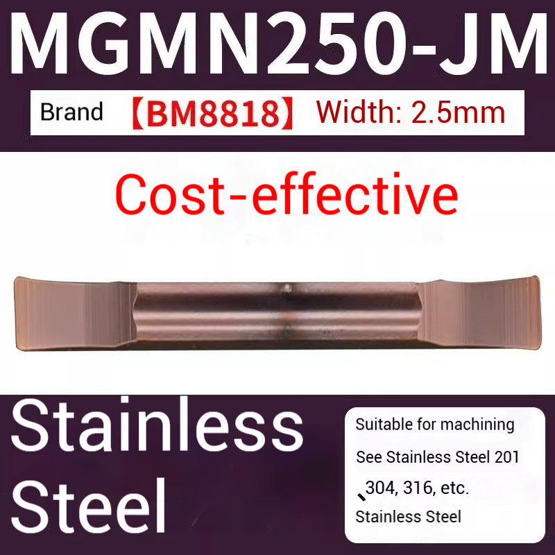 1031-CNC grooving cut-off inserts lathe end face clamp cutter grain mgmn300-m steel parts stainless steel cutter head Shandong Denso Pricision Tools Co.,Ltd.